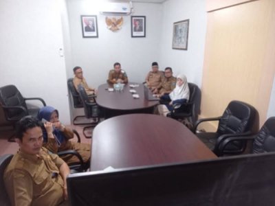 Rapat Koordinasi Pengendalian inflasi yang diselenggarakan Kementerian Dalam Negeri secara daring