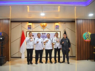 Wakil Wali Kota Sawahlunto Hadiri Pisah Sambut Kepala Lapas Narkotika Sawahlunto