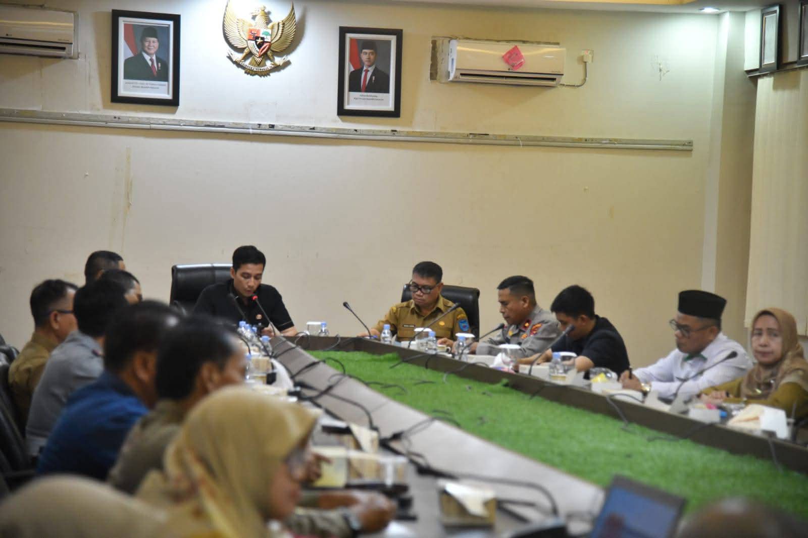 Wali Kota Sawahlunto Pimpin Rapat Persiapan HUT RI ke 80  bersama Forkopimda