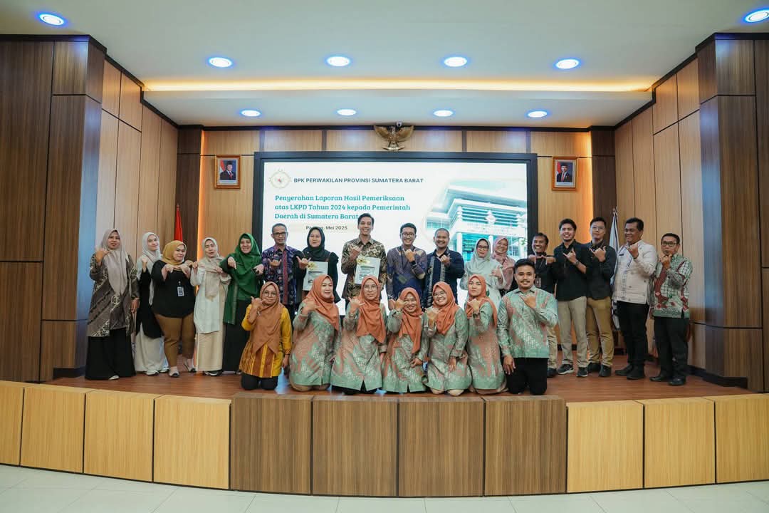 Sawahlunto Kembali Raih Opini WTP, Cetak Rekor 10 Kali Berturut-turut