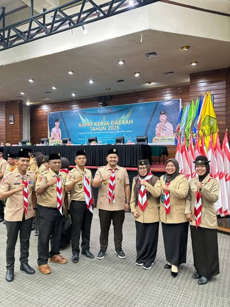 Wakil Wali Kota Sawahlunto Jeffry Hibatullah ikuti Rapat Kerja Daerah Kwartir Daerah (Kwarda) Sumatera Barat
