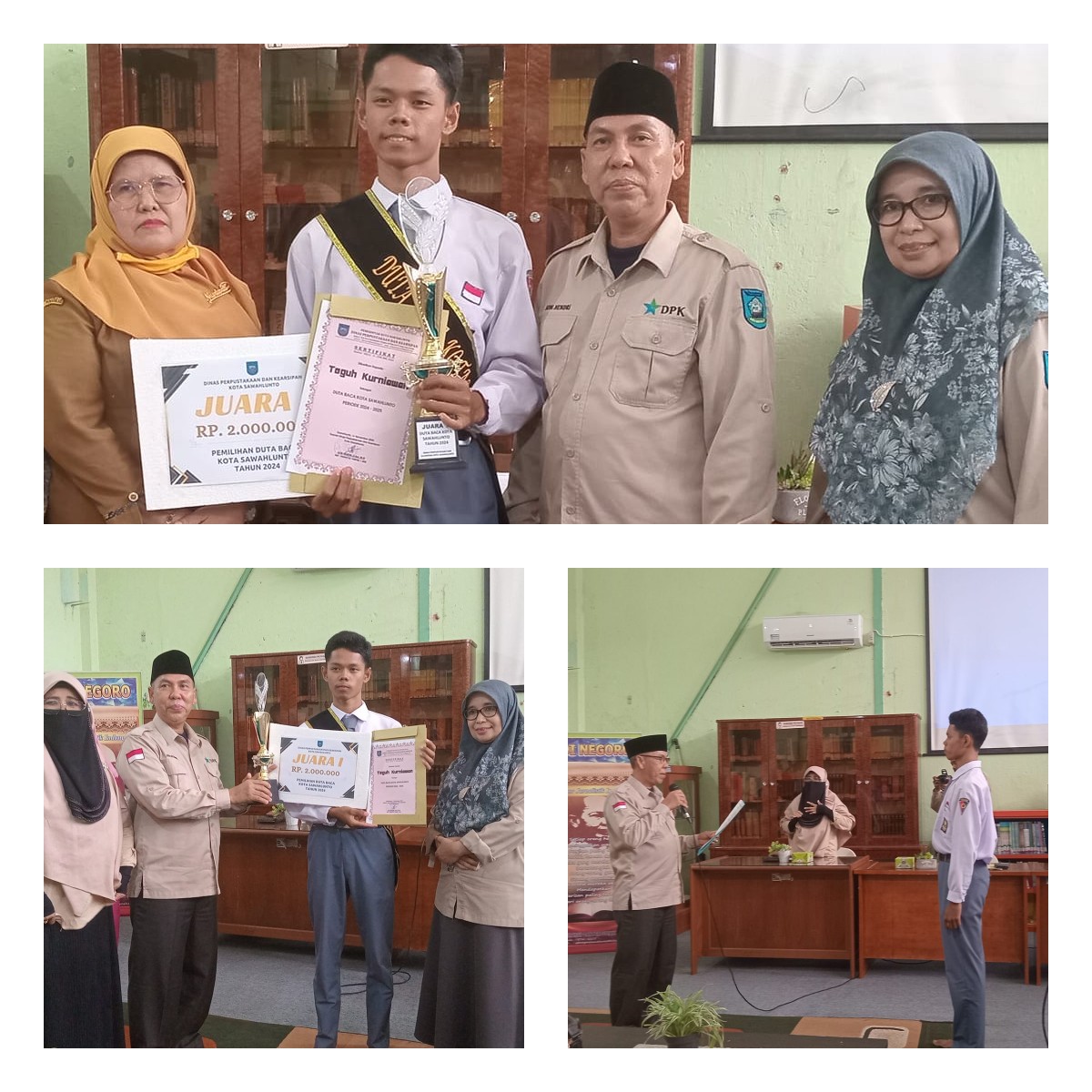 Pengukuhan Duta Baca 2024-2025