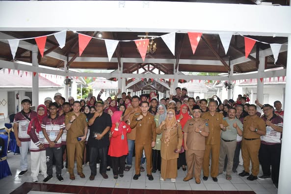 Pj Wali Kota Sawahlunto Fauzan Hasan, S.STP, M.Si sambut kedatangan pelajar dari Trenggano - Malaysia