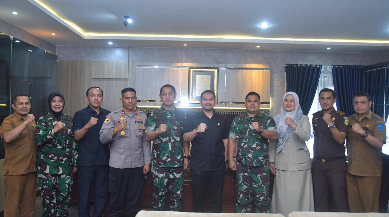 Pemko Sawahlunto  Sambut Komandan Kodim Baru, Tegaskan Sinergi Untuk Pembangunan  dan Stabilitas Daerah