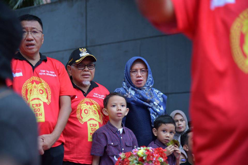 Hadiri Festival Cap Go Meh Kota Padang, Wawako Zohirin Sampaikan Kota Sawahlunto Juga Punya Keberagaman Budaya