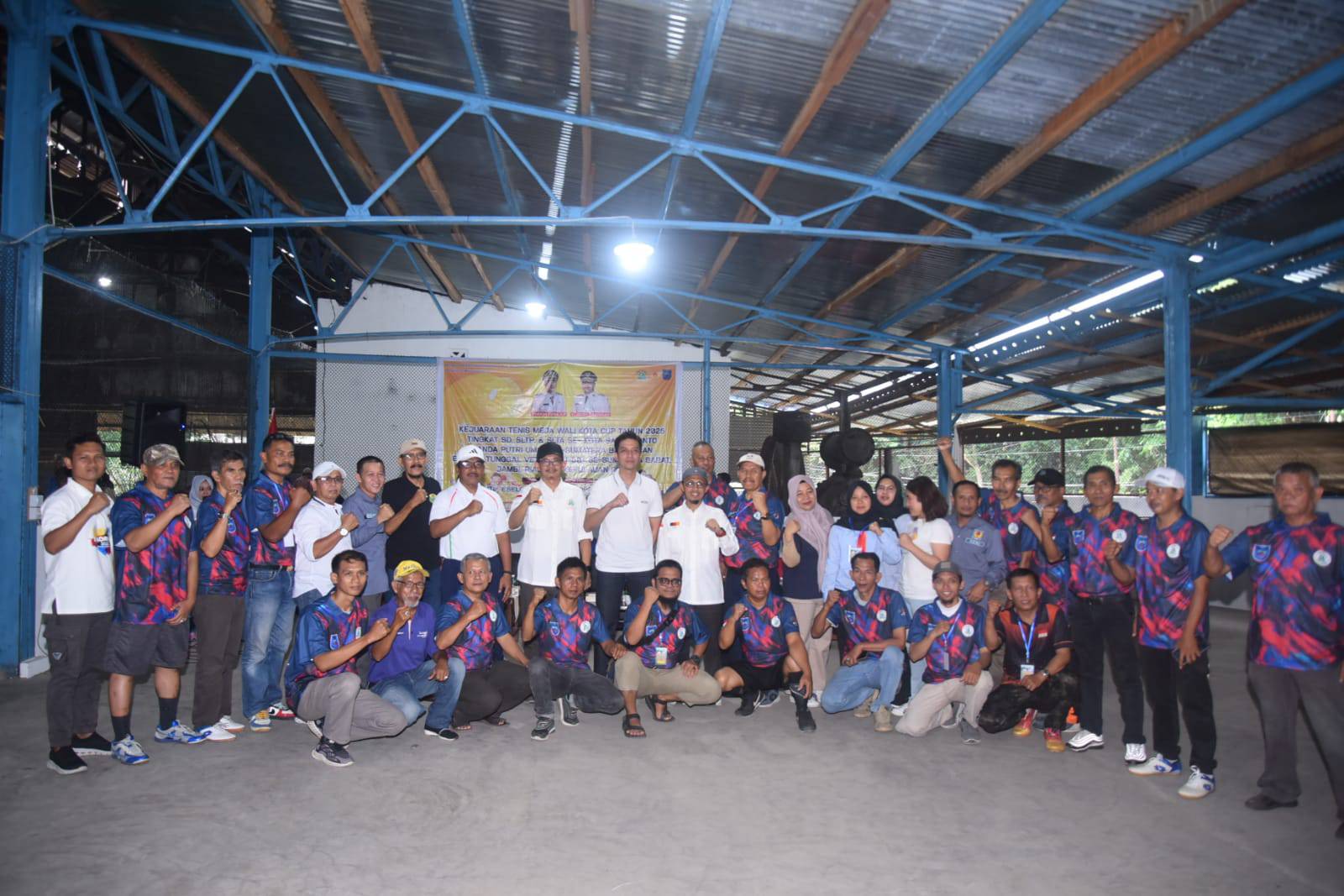 Wali Kota Dukung Kejuaraan Tenis Meja dan Promosikan Sport Tourism Sawahlunto