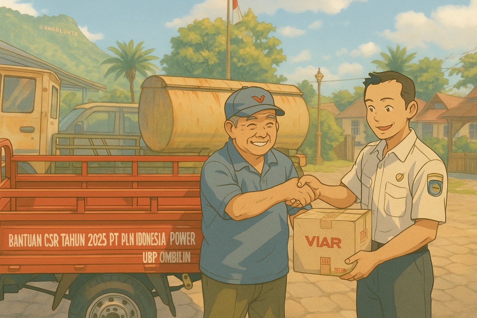 Bantuan CSR PT. PLN Indonesia Power UBP Ombilin