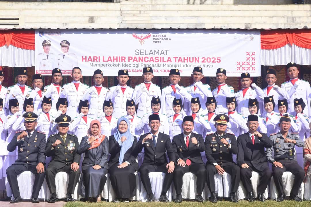 Wali Kota Sawahlunto Pimpin Upacara Peringatan Hari Lahir Pancasila Tahun 2025