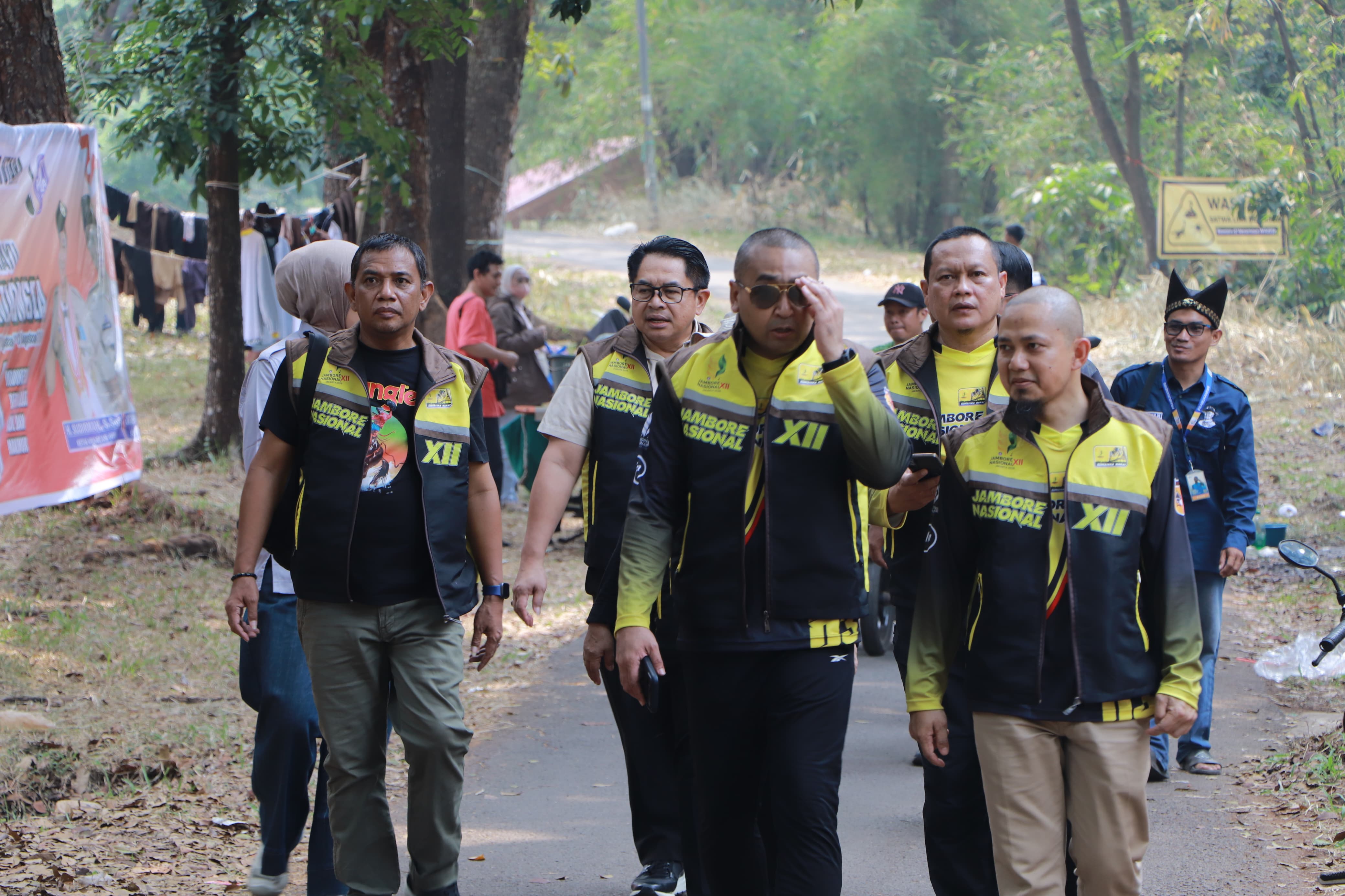 Ka Kwarda Sumbar Tinjau Kontingen Jamnas XII 2026 , Apresiasi Kreativitas Kontingen Kota Sawahlunto